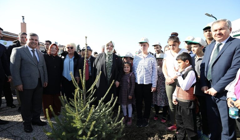 Bakan Selçuk, "Bugün Fidan, Yarın Nefes" Kampanyası Kapsamında Sinop'ta Fidan Dikimi Törenine Katıldı