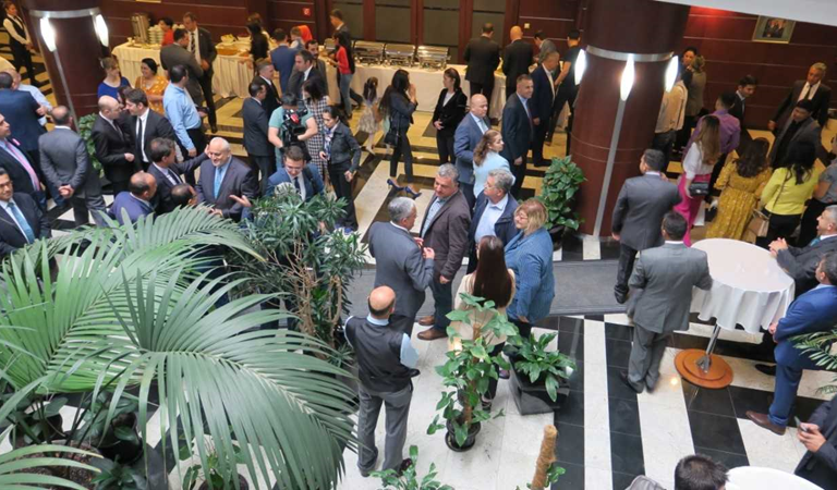 Astana' da Bayramlaşma ve Vatandaş Bilgilendirme Toplantıları