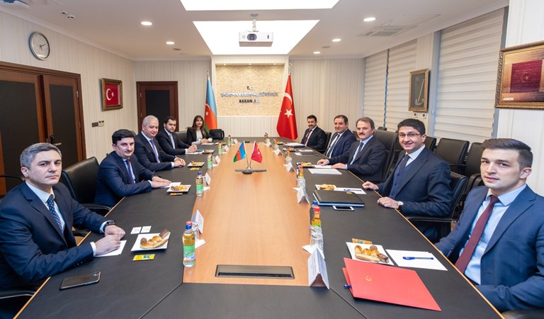 Azerbaycan Çalışma ve Halkın Sosyal Koruması Bakan Yardımcısı Abdullayev Bakanlığımızı Ziyaret Etti
