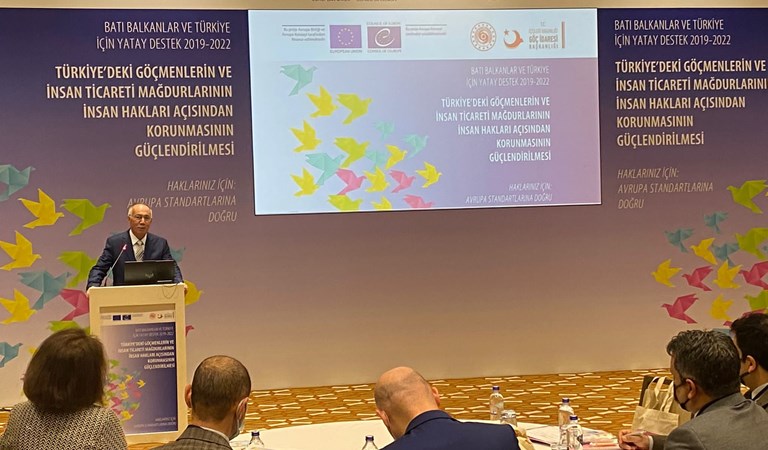 Türkiye’deki Göçmenlerin ve İnsan Ticareti Mağdurlarının İnsan Hakları Açısından Korunmasının Güçlendirilmesi Projesi Kapsamında 2’nci Eğitim Programı İstanbul’da Düzenlenmiştir