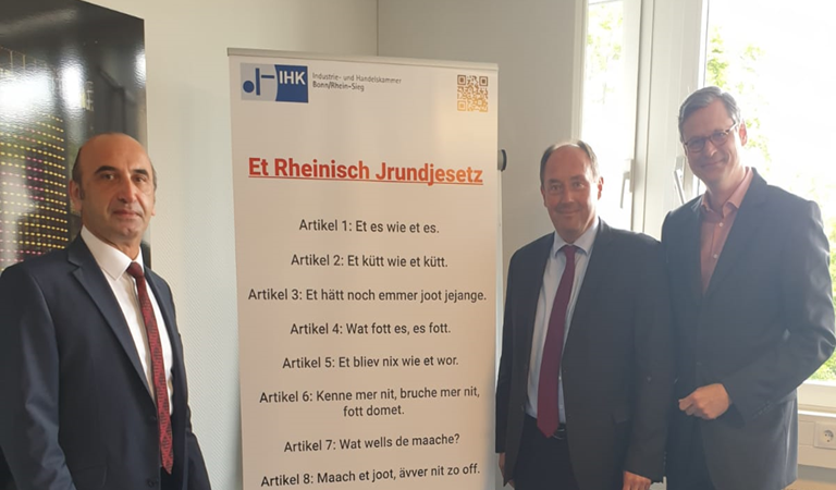 Visit of Our Attaché’s Office in Köln to Bonn Chamber of Commerce and Industry 