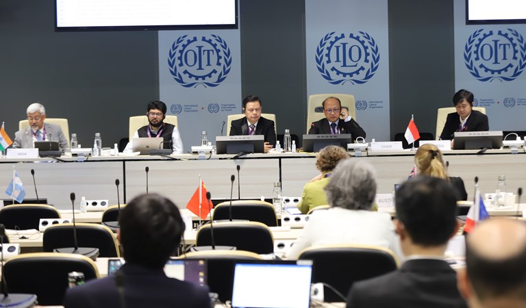 The Third Meeting of the G20 Employment Working Group in 2022 was held in Geneva. 