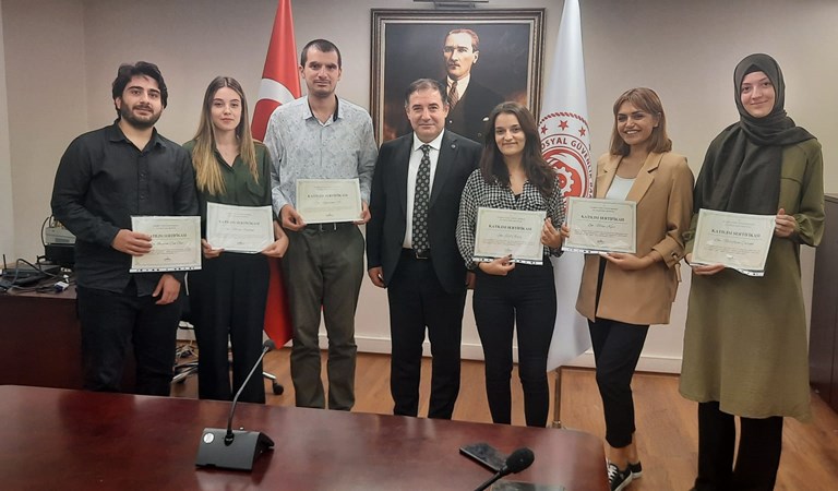 The first term of the internship program of the General Directorate has been completed
