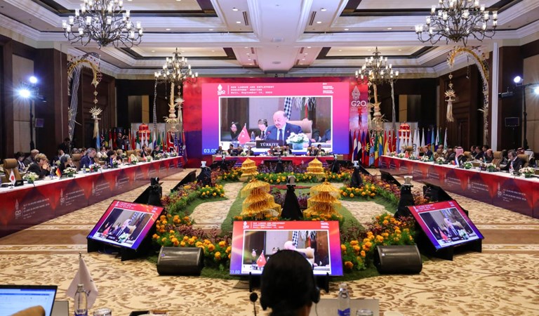 Bakan Bilgin, Endonezya’da Düzenlenen “G20 İstihdam ve Çalışma Bakanları Toplantısı” na Katıldı