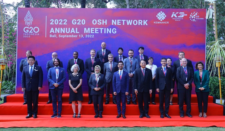 G20 İSG Ağı’nın Yıllık Toplantısı Endonezya’da Gerçekleştirildi