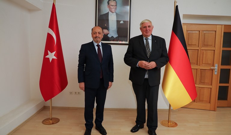 Minister Bilgin Held Talks in Germany