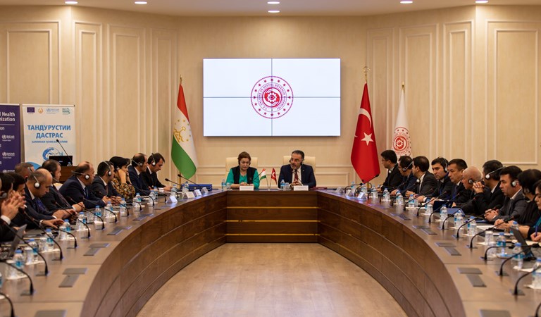 Visit of the Tajik Delegation to Our Ministry