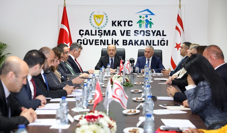 Bakan Bilgin, Lefkoşa’da "Sosyal Güvenlik Ortak Daimi Komisyonu I. Toplantısı" na Katıldı