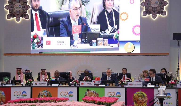Minister Işıkhan Attended G20 Labour and Employment Ministers’ Meeting Held in India