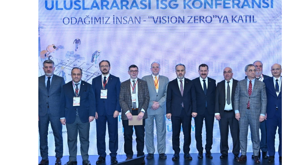 Uluslararası İSG Konferansı, “Hedef Sıfır İş Kazası- Odağımız İnsan” temasıyla Bursa'da gerçekleştirildi.