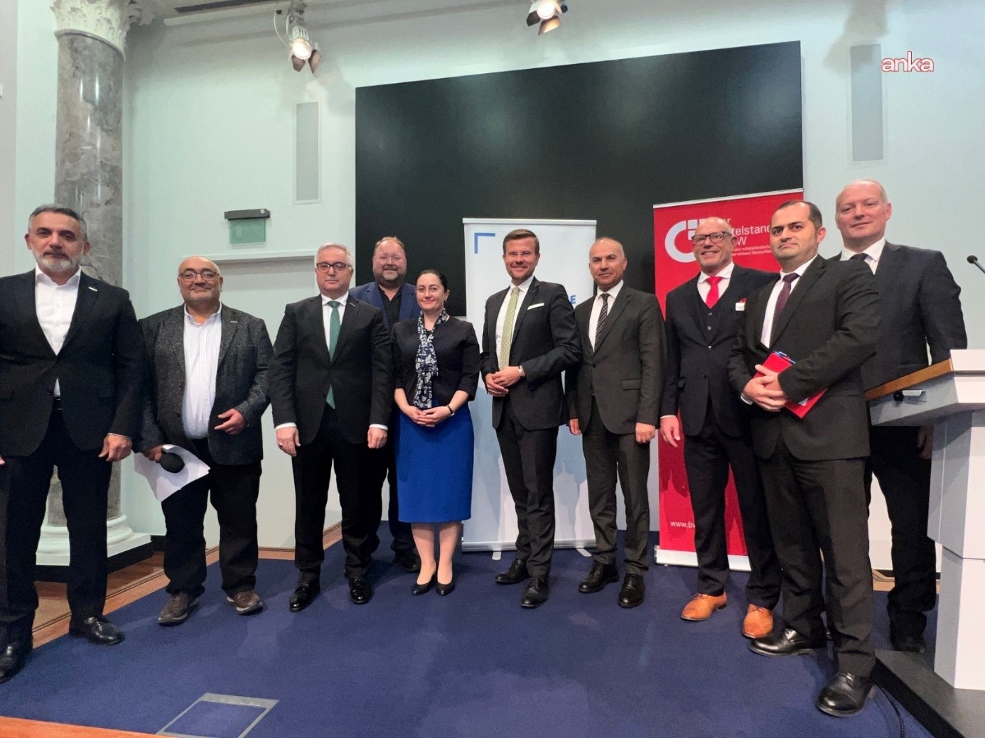 The Turkish-German Business Community Meeting was held in Nuremberg under the hosting of MÜSİAD Nuremberg.