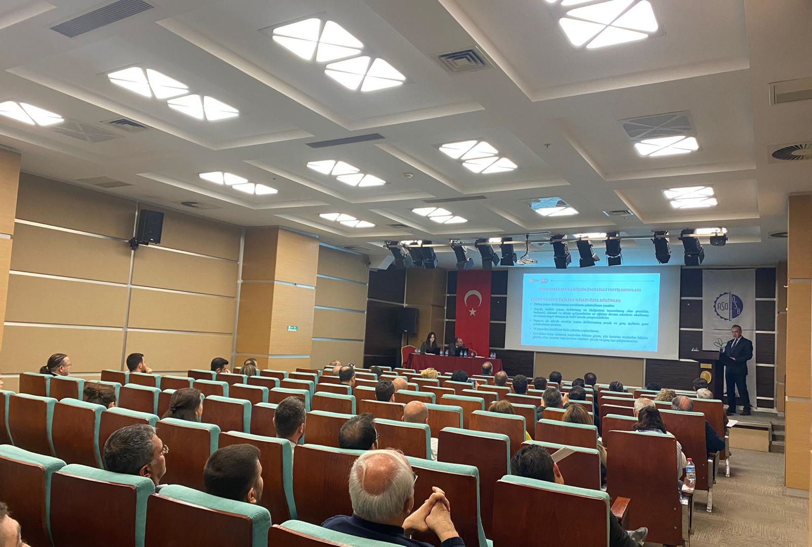 Ankara Sanayi Odası 1. OSB’de Bilgilendirme Toplantısı Gerçekleştirildi 