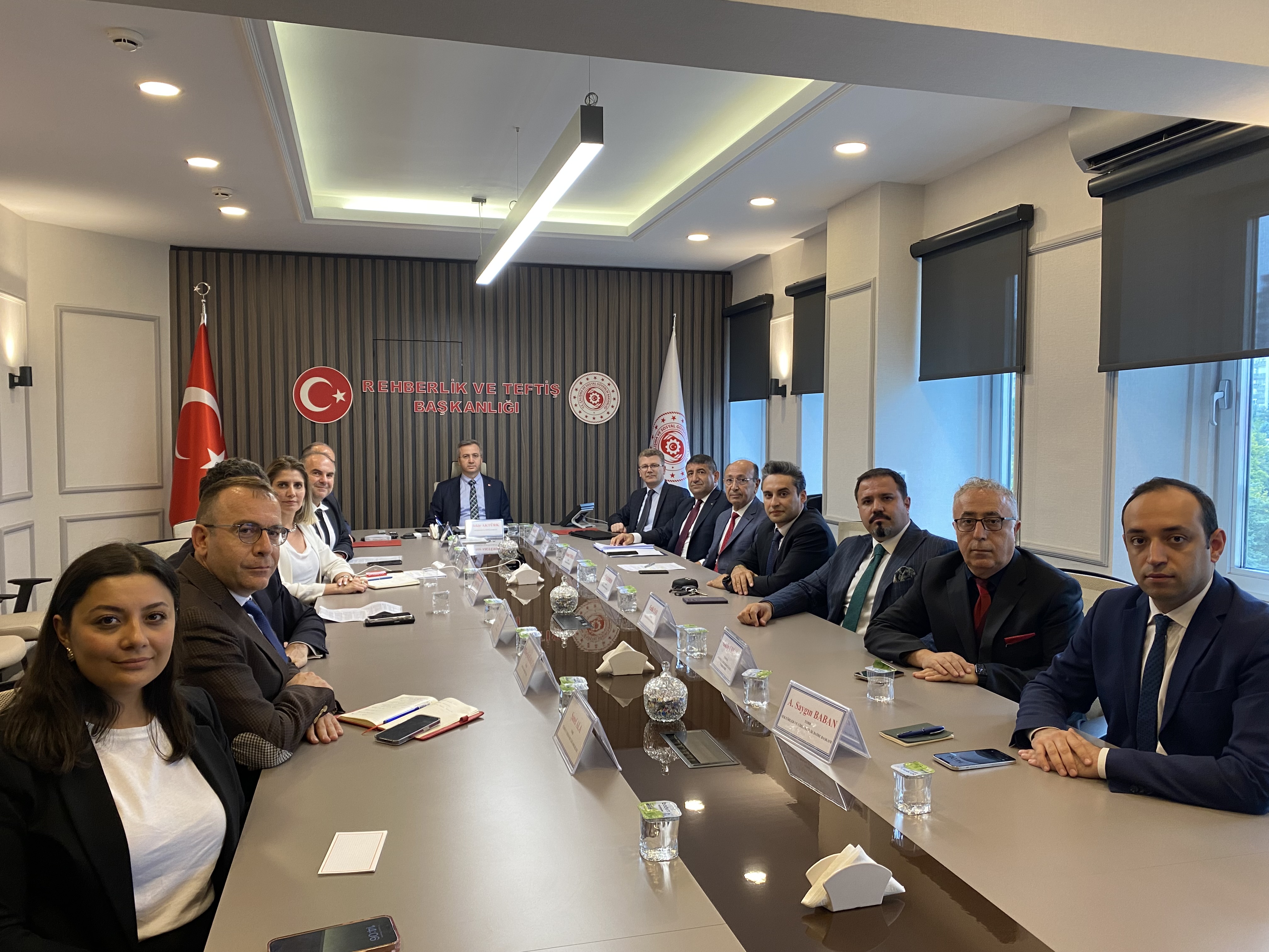 Konaklama Sektöründe Yürütülen Programlı Teftiş Kapsamında Sektör Temsilcileri ile Toplantı Yapıldı