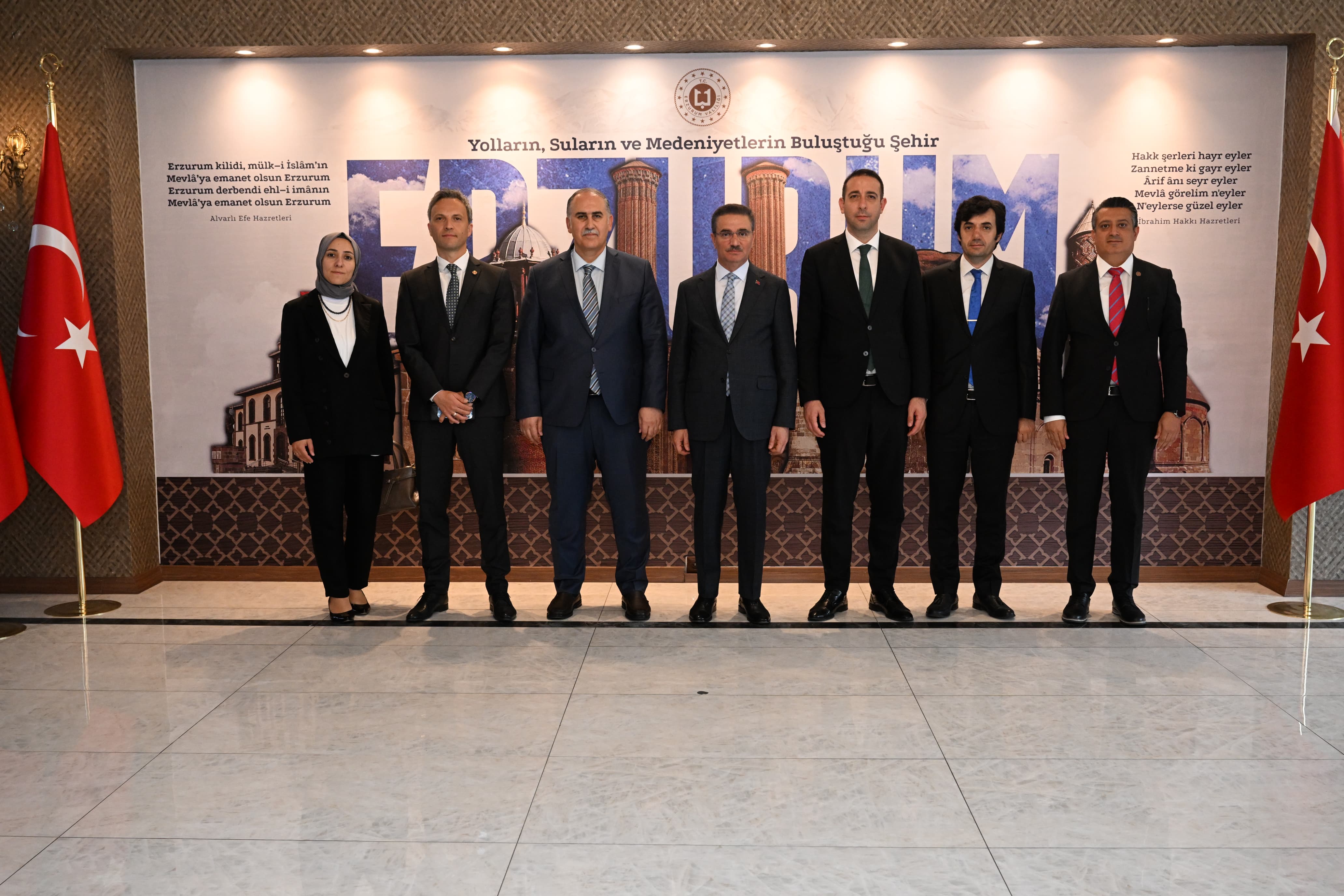 Erzurum Valisi’ne Ziyaret