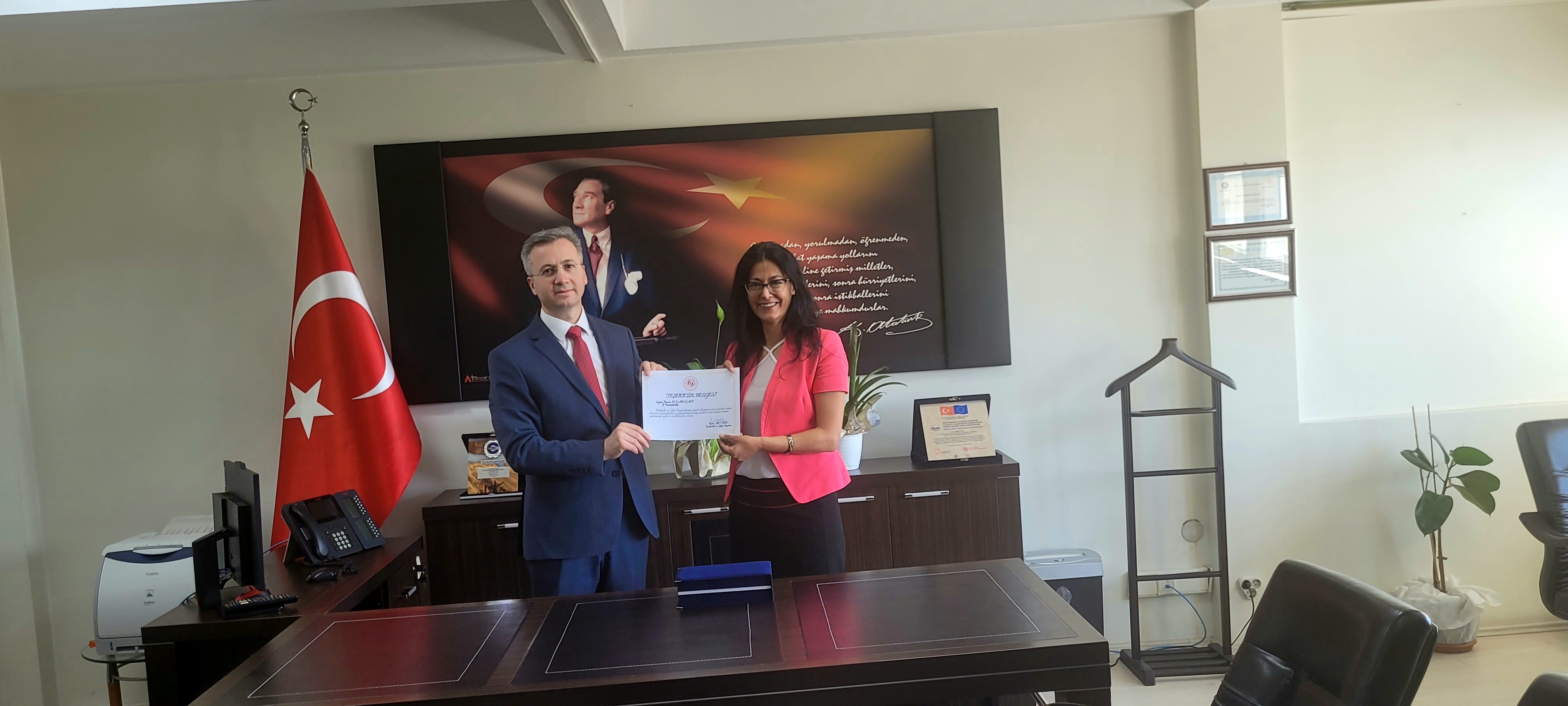 İzmir Grup Başkanlığından Emekliye Ayrılan İş Başmüfettişleri İçin Plaket ve Sertifika Töreni Düzenlendi