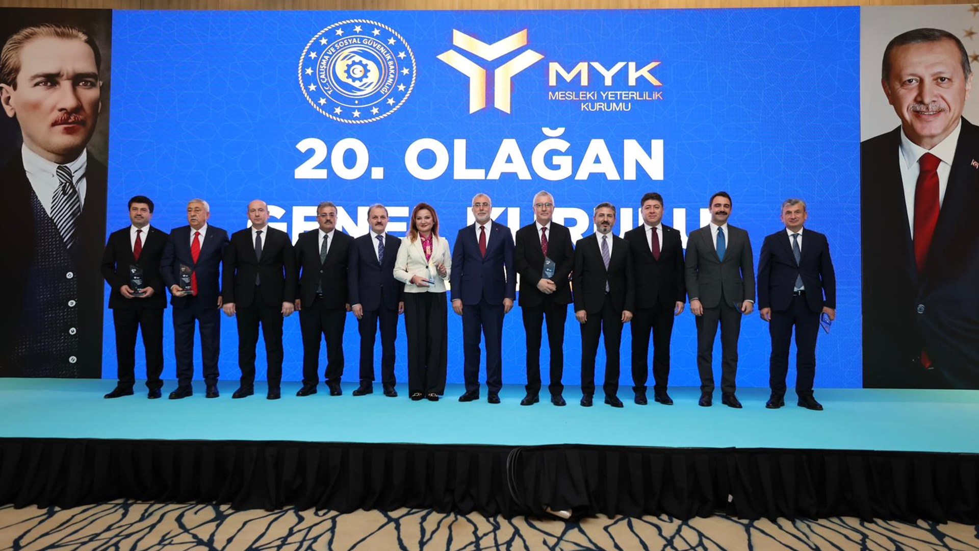 Bakan Işıkhan, Mesleki Yeterlilik Kurumu’nun 20. Olağan Genel Kurulu’na Katıldı