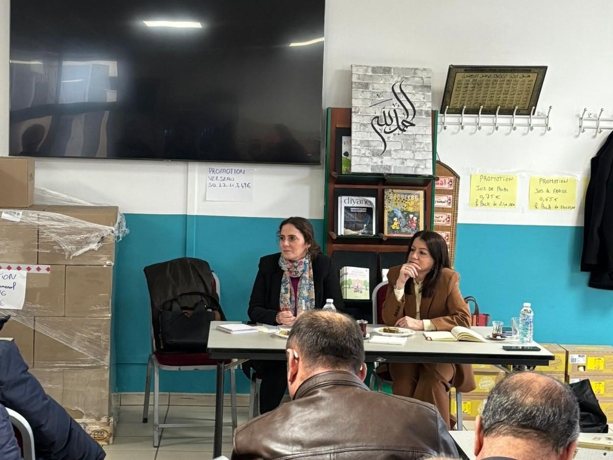 Turkish Labour and Social Security Attaché's Office in Lyon paid a visit to the Mâcon Association of the Turkish Islamic Union for Religious Affairs (DITIB)