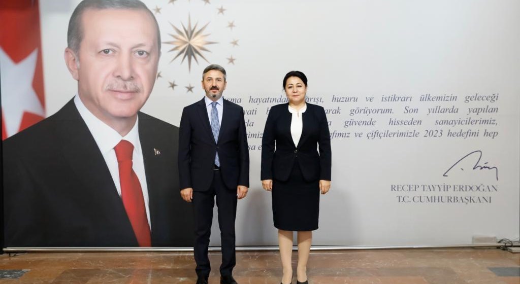 Ms. Turdiboyeva Rano ESHOVNA, the Deputy Minister of Employment and Poverty Reduction of Uzbekistan, and her accompanying delegation paid a visit to our Ministry on September 7, 2023 and held a meeting with our Deputy Minister Mr. Ahmet AYDIN.