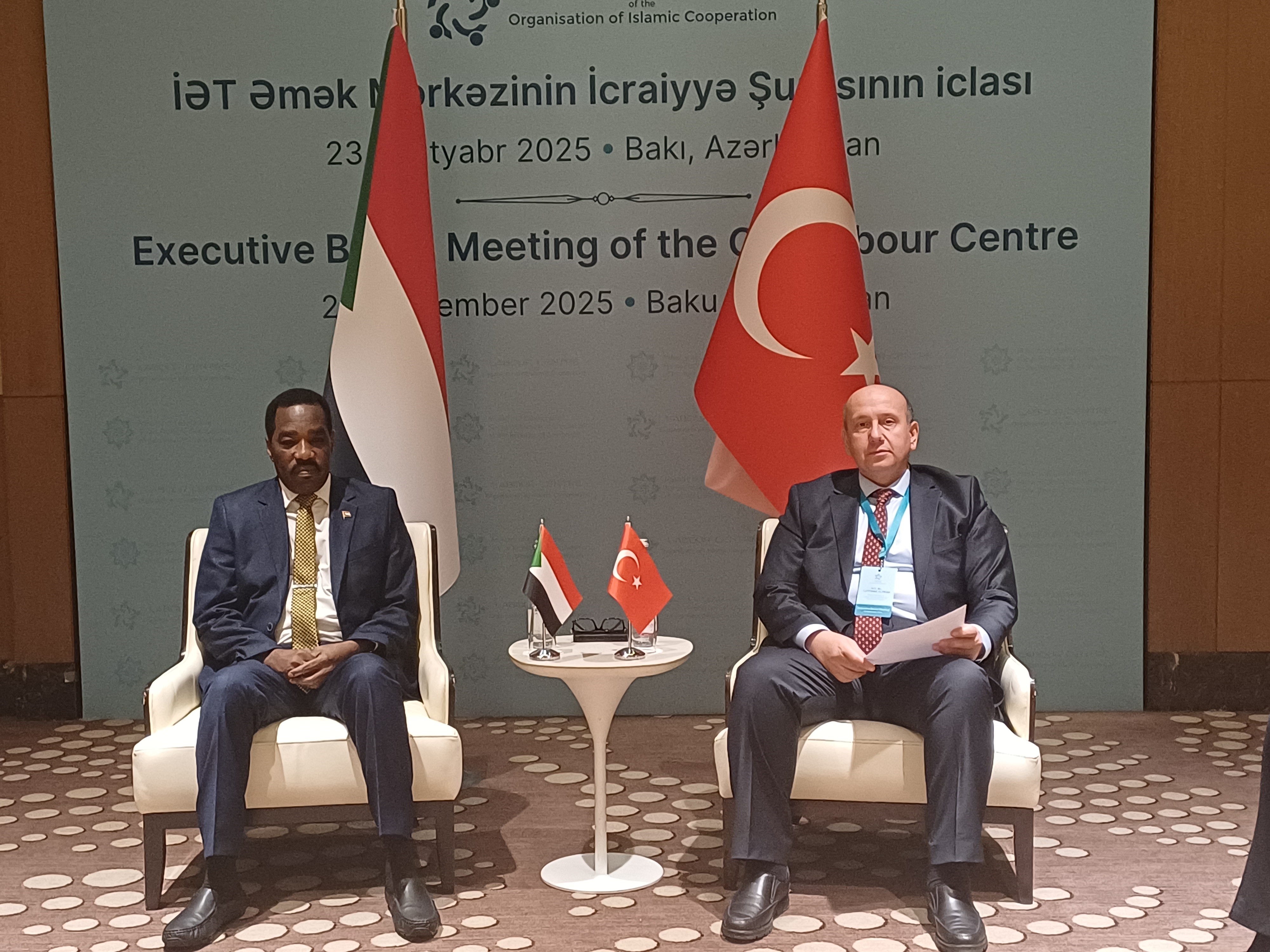 The Executive Board Meeting of the Islamic Cooperation Organization (OIC) Working Center, held in Baku, the capital of Azerbaijan, took place on September 23-24, 2025, attended by our Ministry delegation headed by Deputy Minister Prof. Dr. Lutfihak ALPKAN.