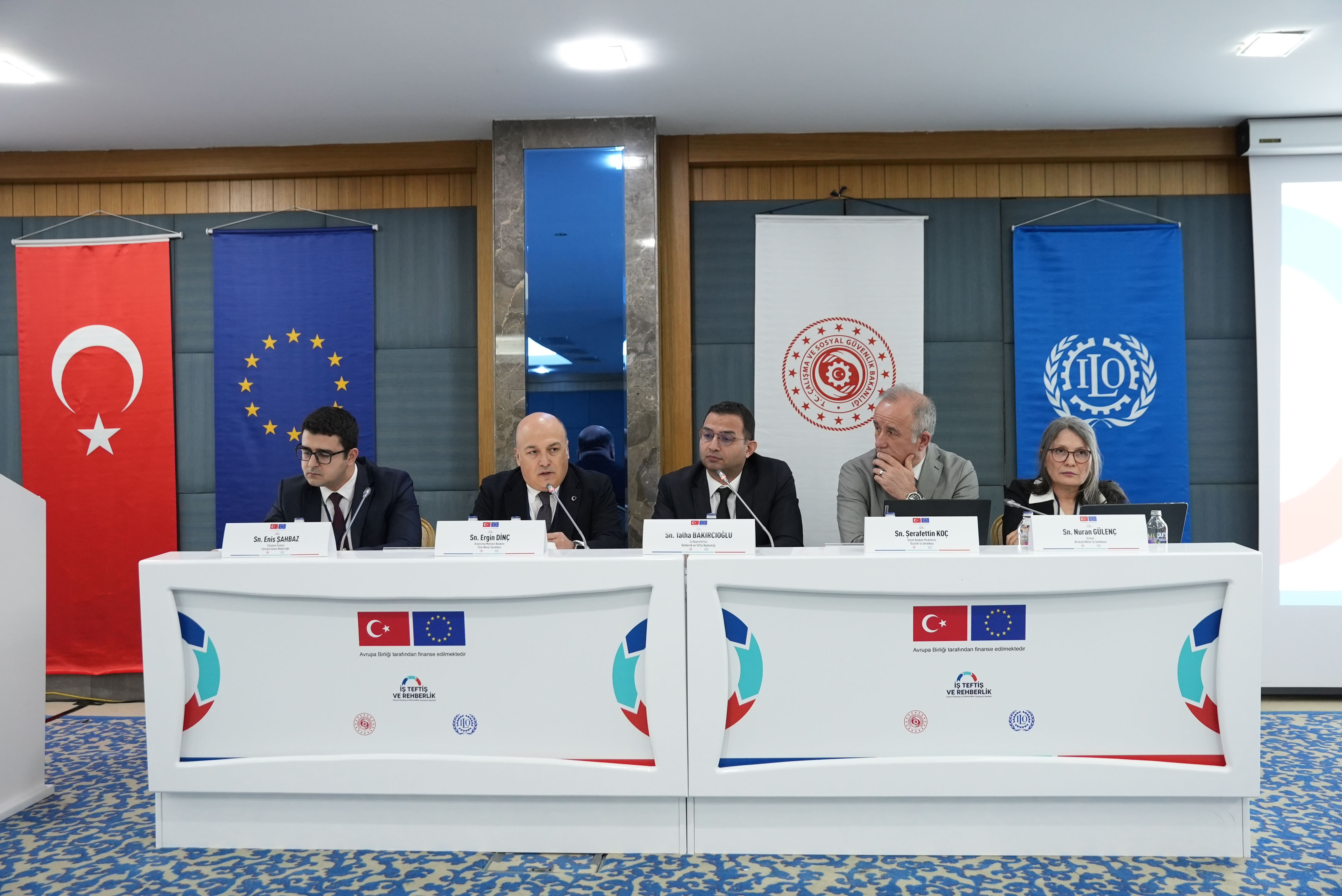 İş Teftiş ve Rehberlik Projesi kapsamında düzenlenen piyasa sistemleri analizi sektörel danışma toplantılarının ikincisi olan, “Metal Sektöründe İnsana Yakışır İşler Danışma Toplantısı”, 6-7 Şubat 2025 tarihlerinde Bursa’da gerçekleştirildi.