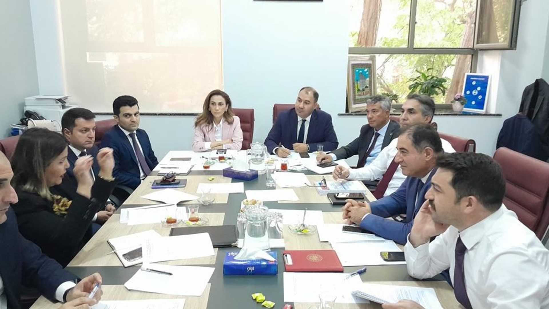 A delegation from our Ministry visited Azerbaijan in order to study the possibilities of amending the Türkiye-Azerbaijan Social Security Agreement.