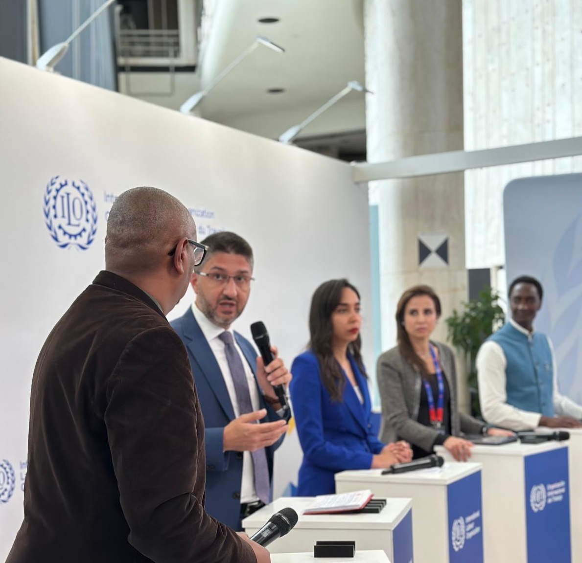 Within the scope of the 113th International Labour Conference organised by the International Labour Organisation (ILO) in Geneva, an event titled "Just Transitions and the World of Work: Delivering Inclusive Growth and Jobs" was held in commemoration of World Environment Day on 5 June.