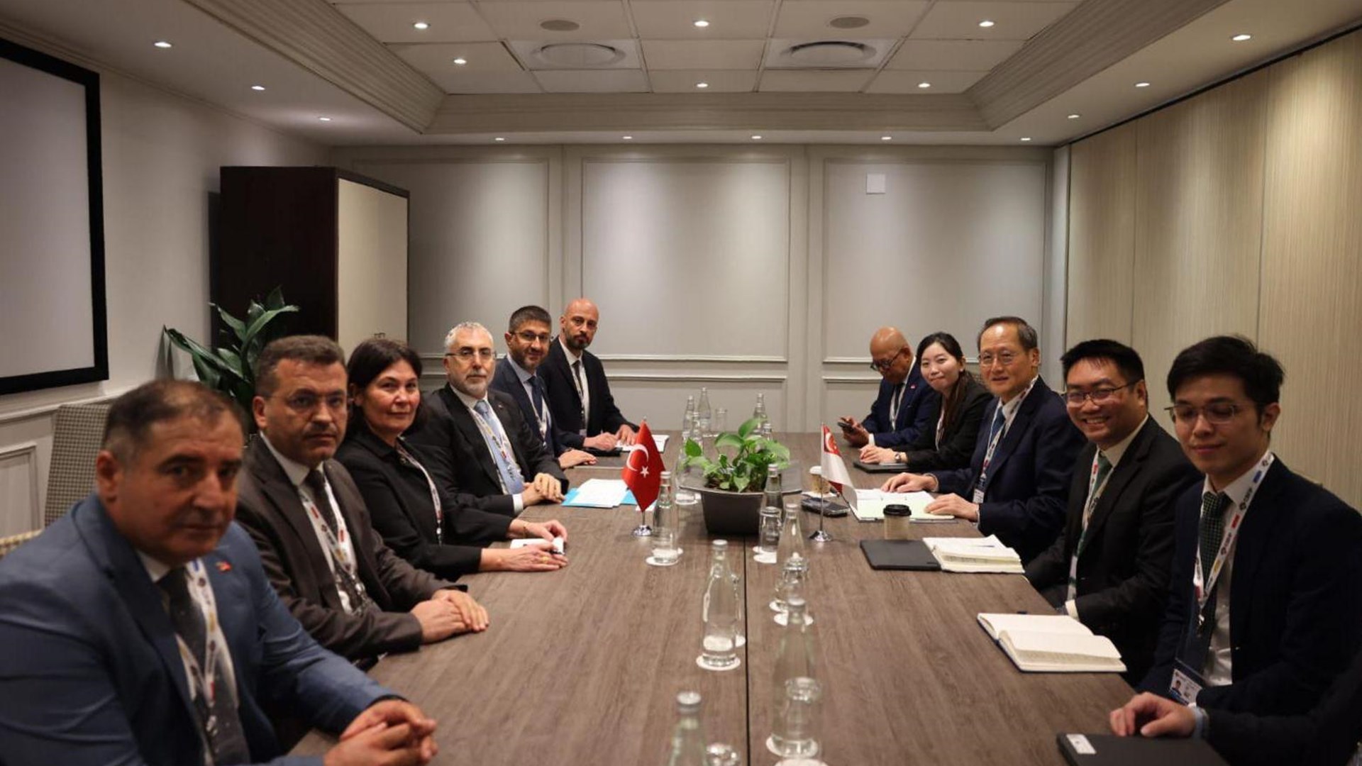 Minister of Labour and Social Security Prof. Dr. Vedat IŞIKHAN conveyed Türkiye's policies on youth, women and general employment to his global counterparts in two separate sessions at the G20 Labour and Employment Ministers' Meeting hosted by South Africa. In the sessions where the topics of youth employment, women's participation in the labour force and global inclusiveness prominently discussed, Minister IŞIKHAN shared Türkiye's experiences and future goals. 