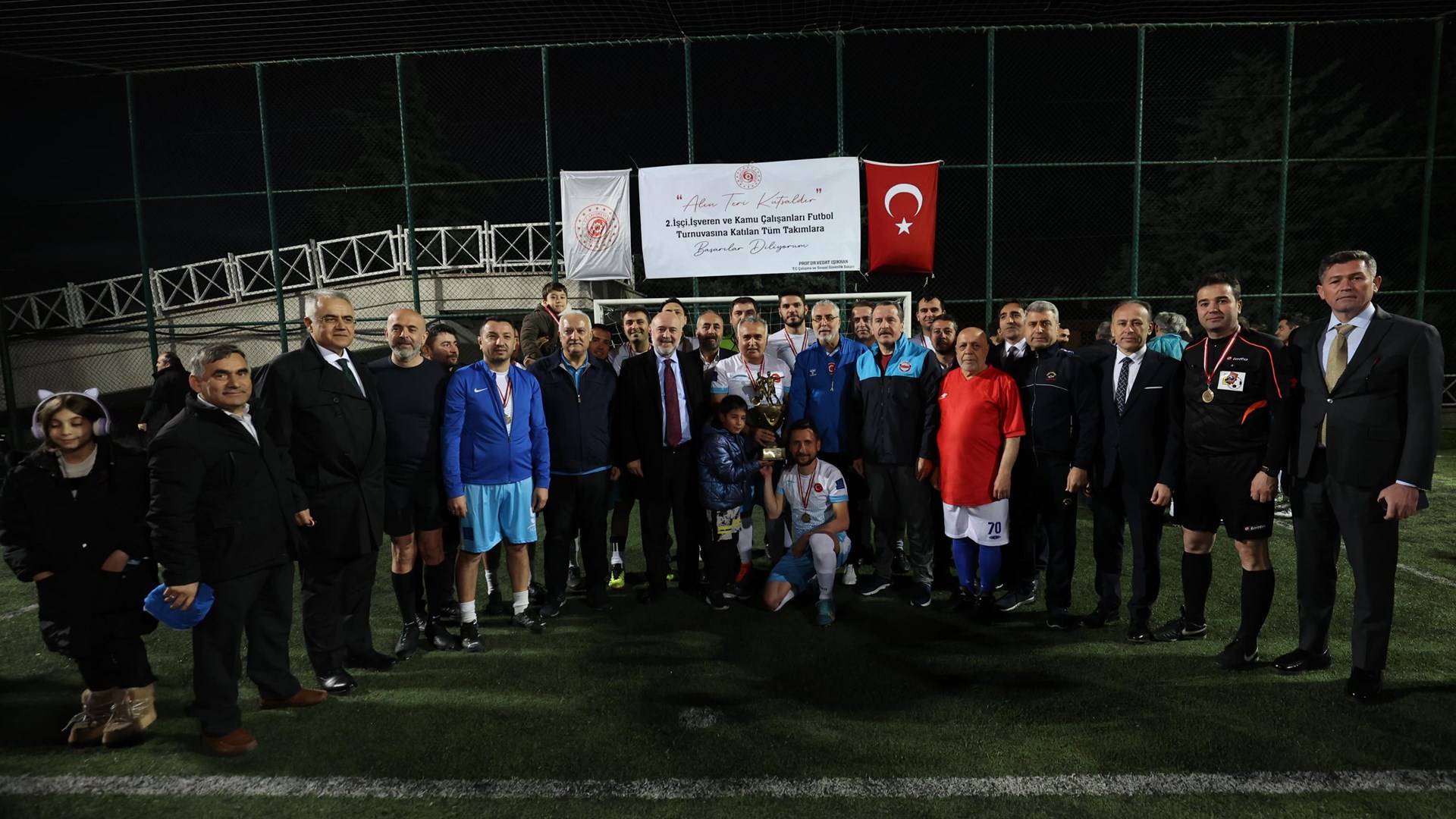 Çalışma Hayatının Paydaşları Futbol Turnuvasında Buluştu