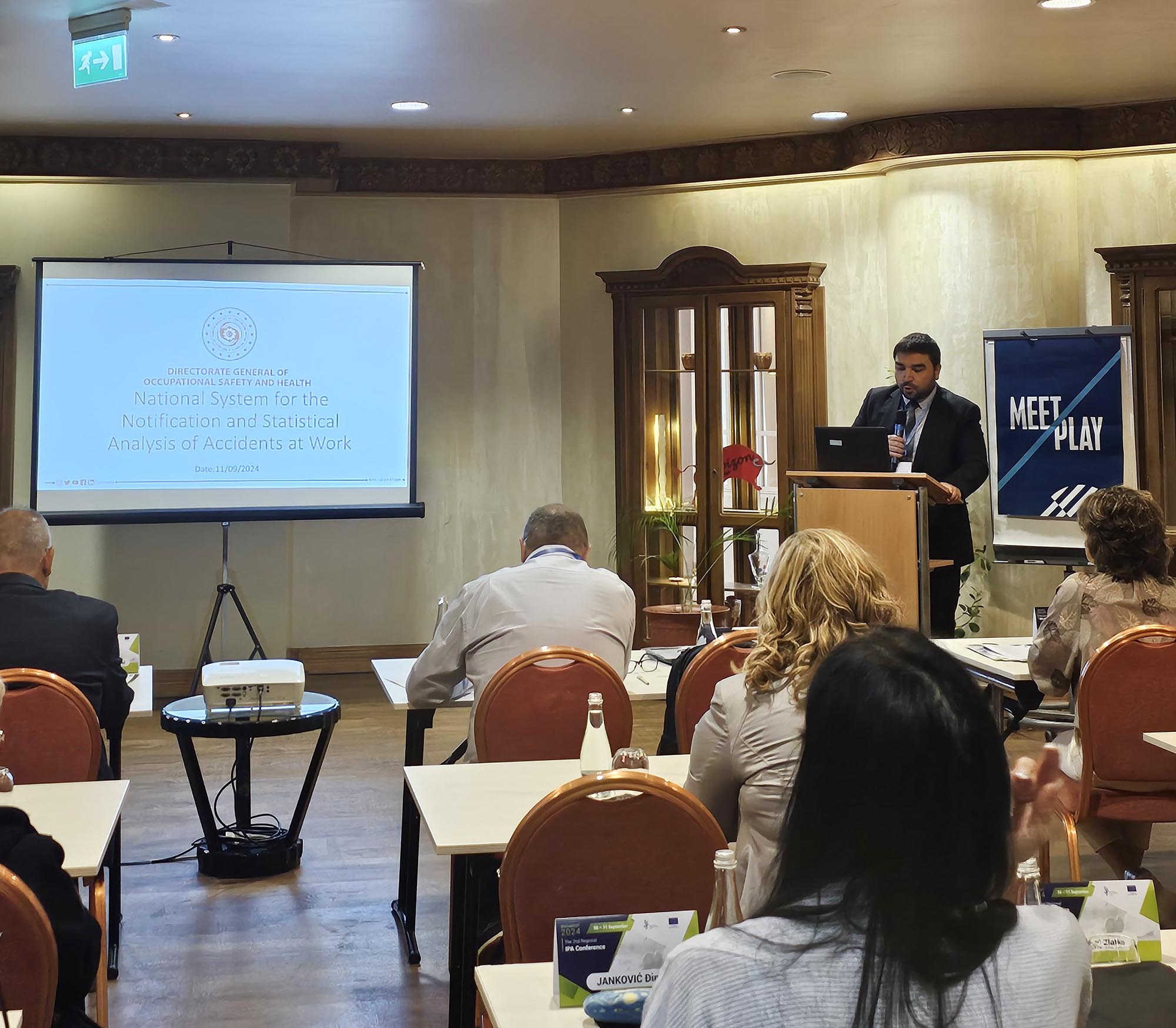 Avrupa İş Sağlığı ve Güvenliği Ajansı’nın Katılım Öncesi Yardım Aracı (IPA) Ülkeleri Konferansı’nda Çalışma Uzmanlarımız Ülkemizi Temsil Etti