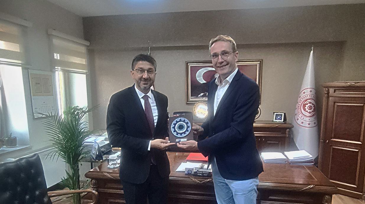 The delegation of German-Turkish Chamber of Commerce and Trade  (AHK Türkiye), which represents German economy in Türkiye, paid a visit to Directorate General for Foreign Relations and European Union on 8 July 2025.