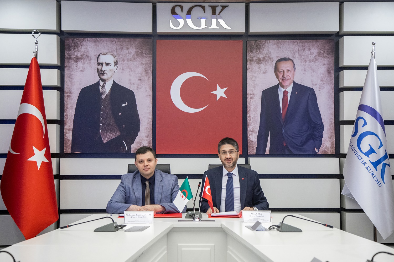 The third round of negotiations for the signing of a Social Security Agreement between our country and Algeria was held in Ankara between 24–26 June 2025.