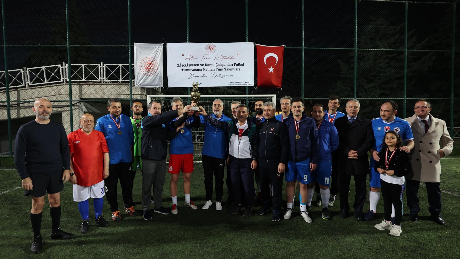 Çalışma Hayatının Paydaşları Futbol Turnuvasında Buluştu