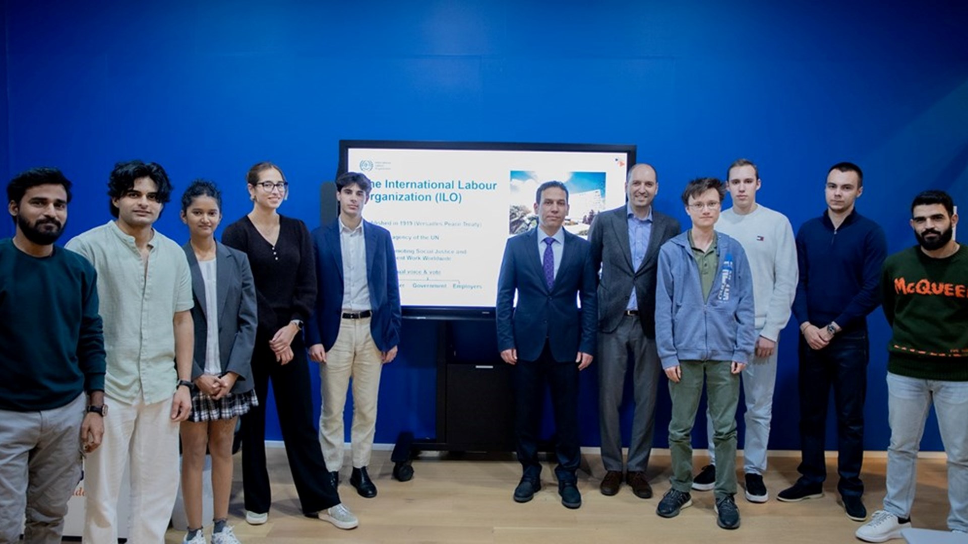 Mr. Fatih Acar from the Labour and Social Security Counsellor's Office of the Permanent Mission of Turkey to the United Nations Office at Geneva participated as a guest lecturer in the ‘Finance Review and Budgeting’ course provided by the Geneva Business School University as part of the International Management Master's programme and made a comprehensive presentation on the International Labour Organization's (ILO) programmes, budgeting processes and innovative practices in this field.