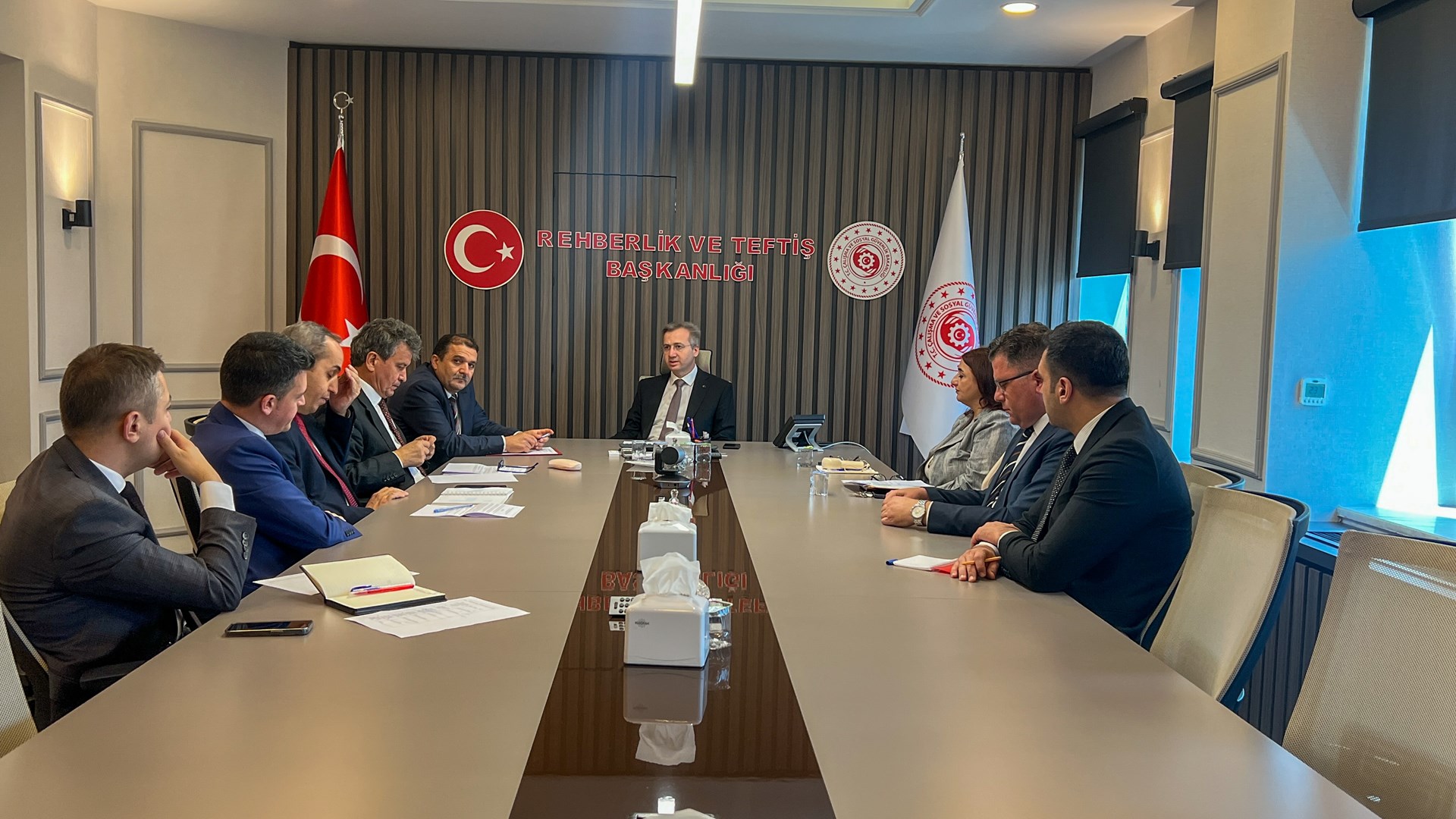 Programlı idari teftiş faaliyetlerine yönelik hazırlık ve koordinasyon toplantıları, 25 Temmuz ve 31 Temmuz 2025 tarihlerinde gerçekleştirildi.