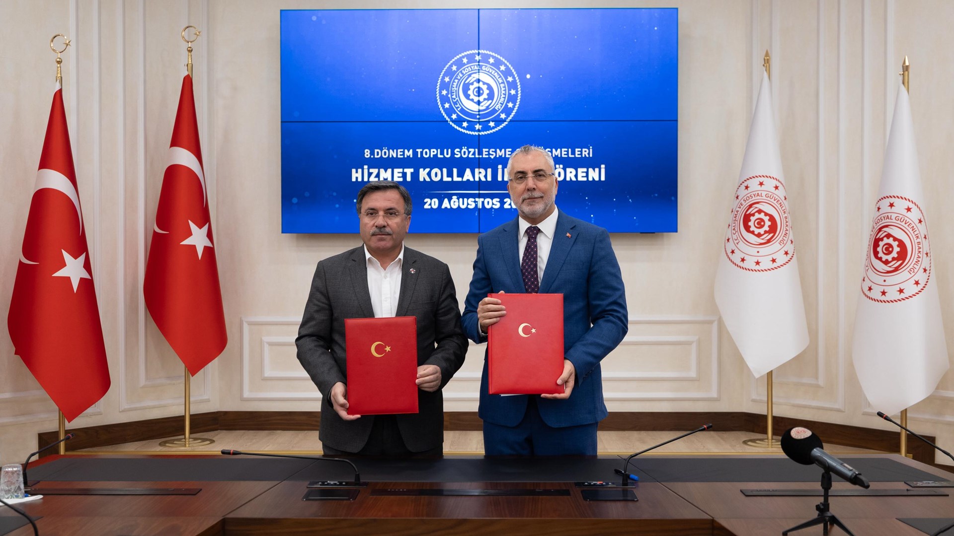 8. Dönem Toplu Sözleşme’de Hizmet Kollarına Yönelik Mali Ve Sosyal Haklarda Mutabakata Varıldı