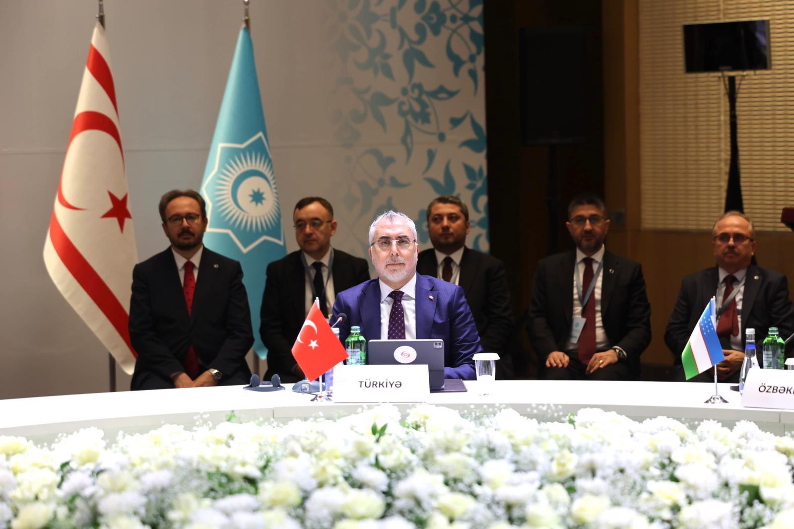 Minister IŞIKHAN Participated in the Meeting of Ministers of Labor, Employment, and Social Protection of the Organization of Turkic States