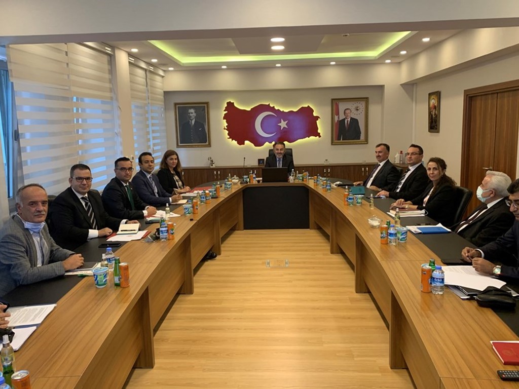 Our Deputy Minister Opr. Dr. Ertuğrul Soysal was briefed on the work of our General Directorate