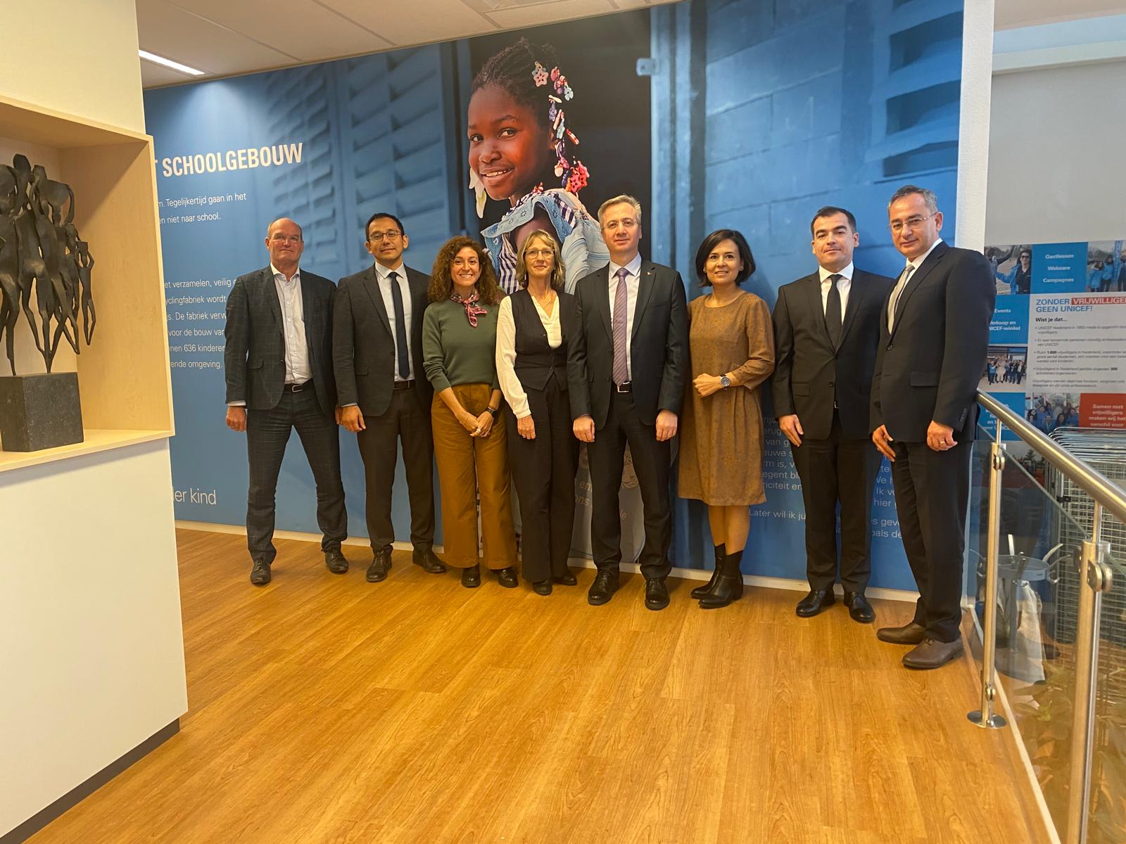 Hollanda’ya çalışma ziyareti gerçekleştirildi.