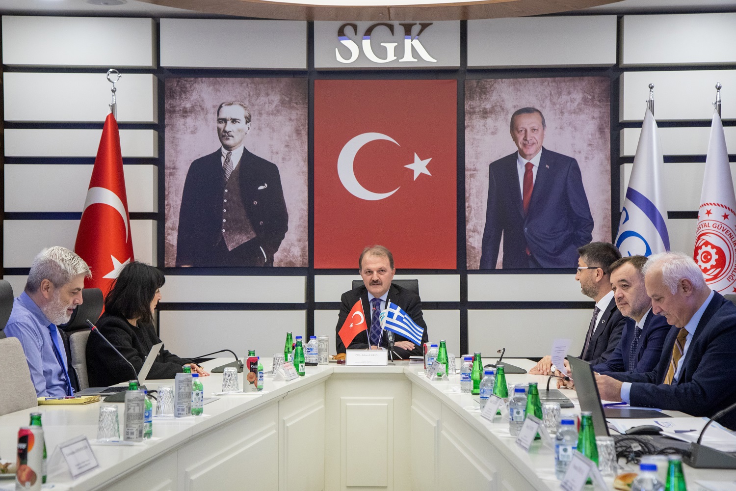 Representatives of our Ministry and Ministry of Labour and Social Security of Greece met for the second round of negotiations on social security agreement on 22-23 October.