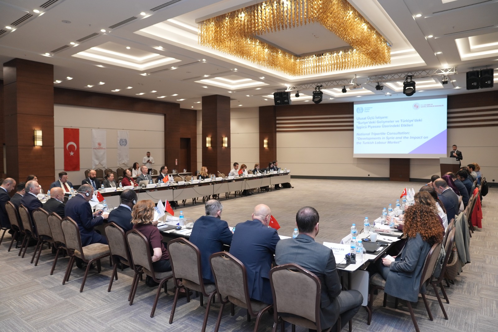 An event titled “National Tripartite Consultation: Developments in Syria and Their Impact on the Labour Market in Türkiye” was held in Ankara on 13 May 2025 under the coordination of the International Labour Organization (ILO) Office for Türkiye.