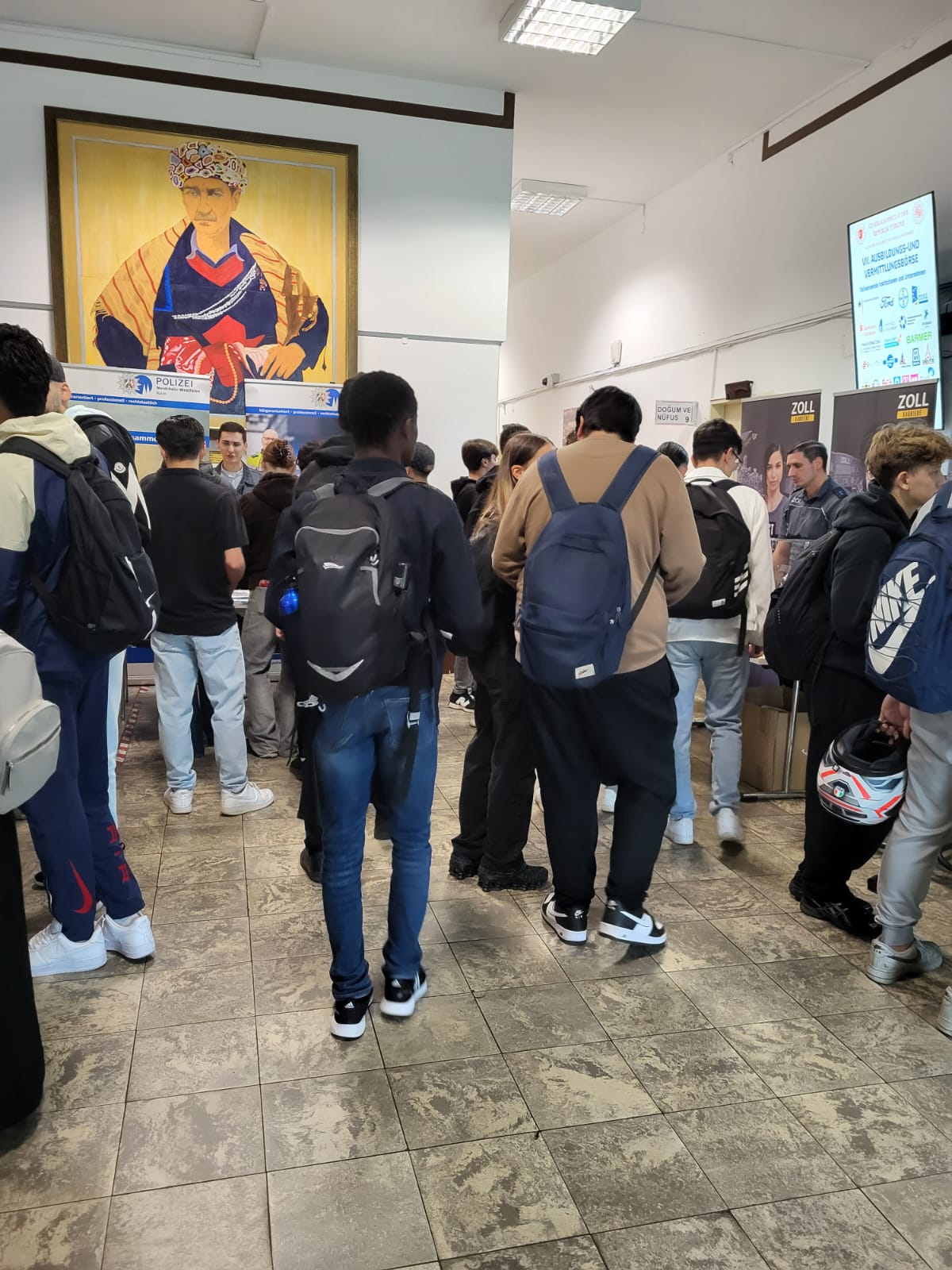 Our Cologne Attaché Office organized the 7th Vocational Fair under the auspices of the Consulate General of the Republic of Türkiye in Cologne.