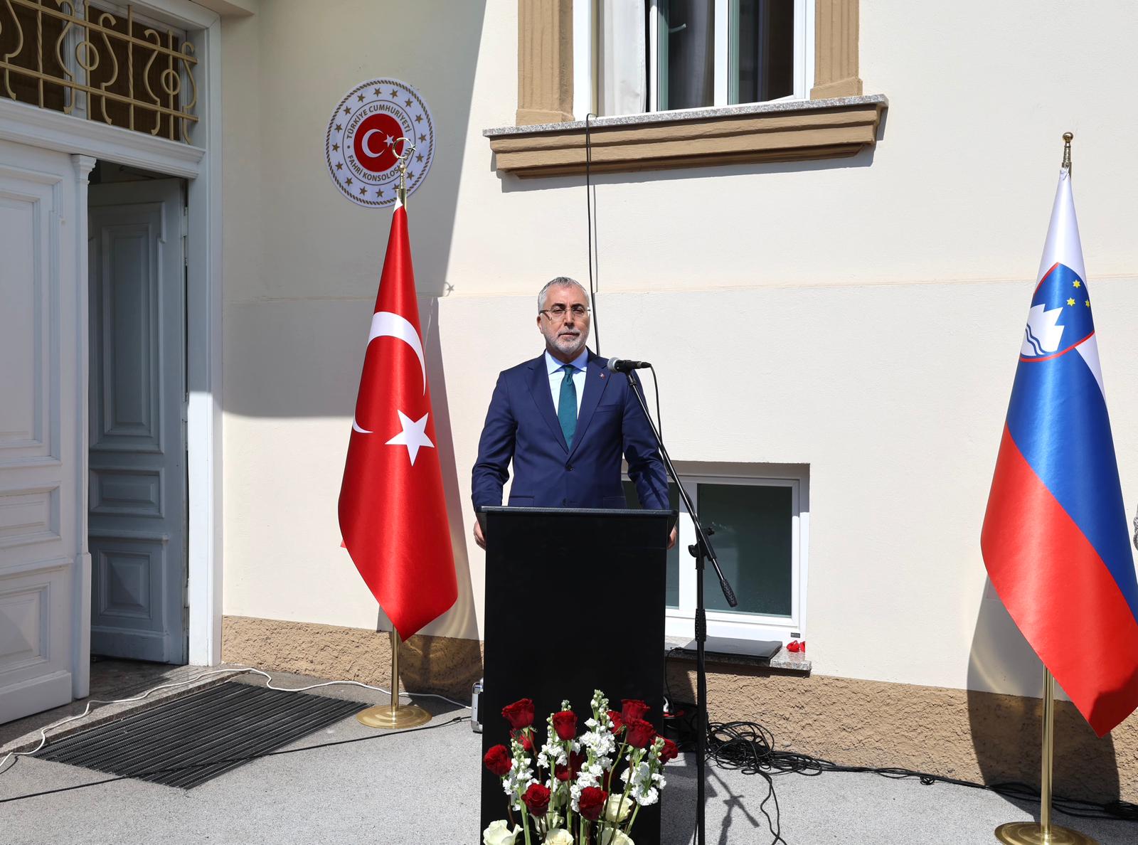 Minister Işıkhan attended the opening ceremony of Honorary Consulate of Republic of Türkiye in Novo Mesto, Slovenia.