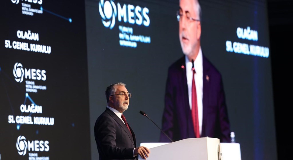 Our Minister Prof. Dr. Vedat Işıkhan attended the 51st Ordinary General Assembly of the Turkish Employers’ Association of Metal Industries (MESS), which was organized with the presence of our President Recep Tayyip Erdoğan.