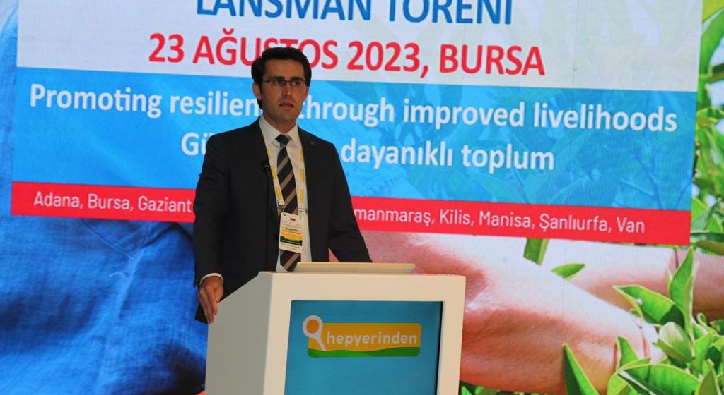 Genel Müdür Yardımcımız Metehan ÖZCAN Birleşmiş Milletler Gıda ve Tarım Örgütü tarafından Bursa’da gerçekleştirilen hepyerinden.coop platformunun açılış toplantısına katıldı.