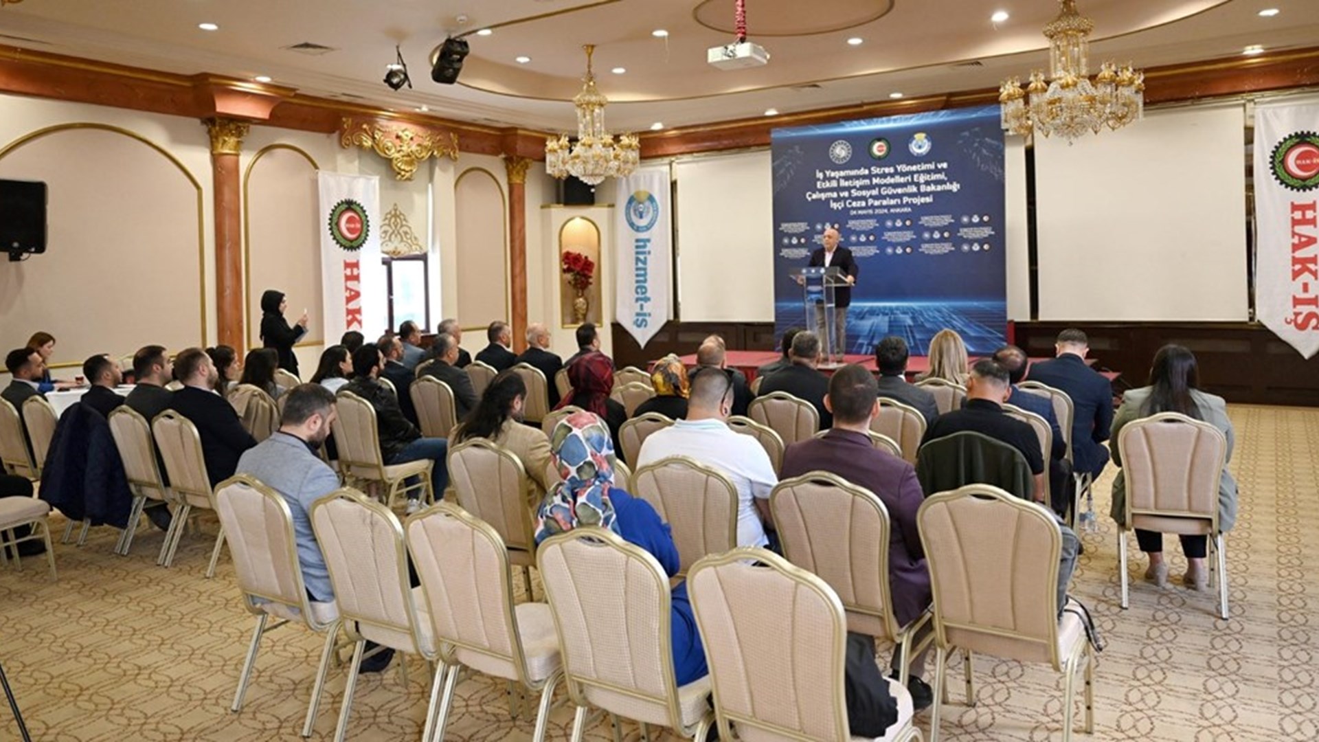 Bakanlığımız İle Hak-İş’in Birlikte Düzenlediği Proje İle 4 İlde 160 İşçiye Eğitim Verilmesi Hedefleniyor