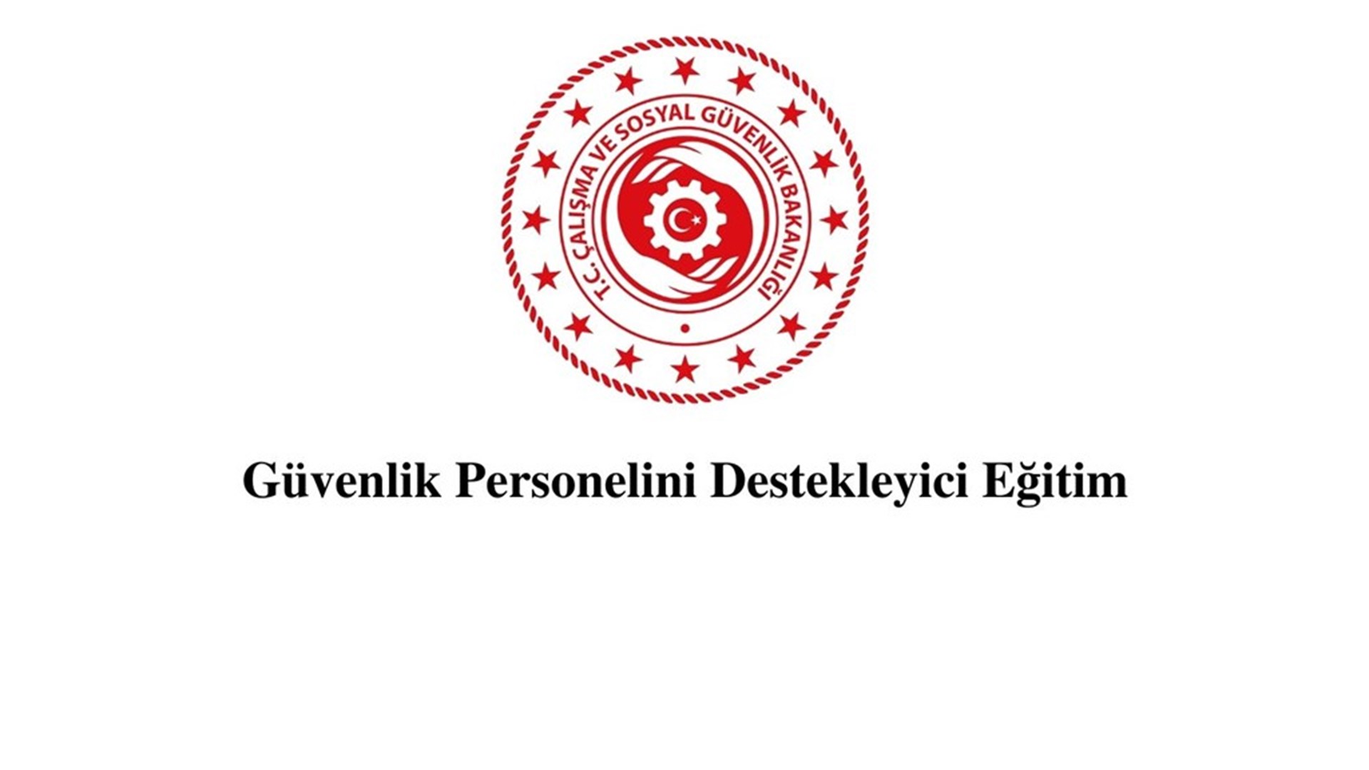 2022 Eğitim Planı çerçevesinde, Bakanlığımız “Güvenlik Personelini Destekleyici Eğitimi” gerçekleştirilmiştir.