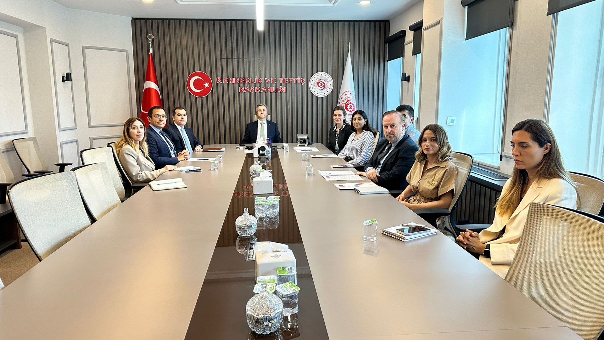 ILO Temsilcileri 17 Temmuz 2025 tarihinde Rehberlik ve Teftiş Başkanımız Bekir AKTÜRK’ü ziyaret etti.