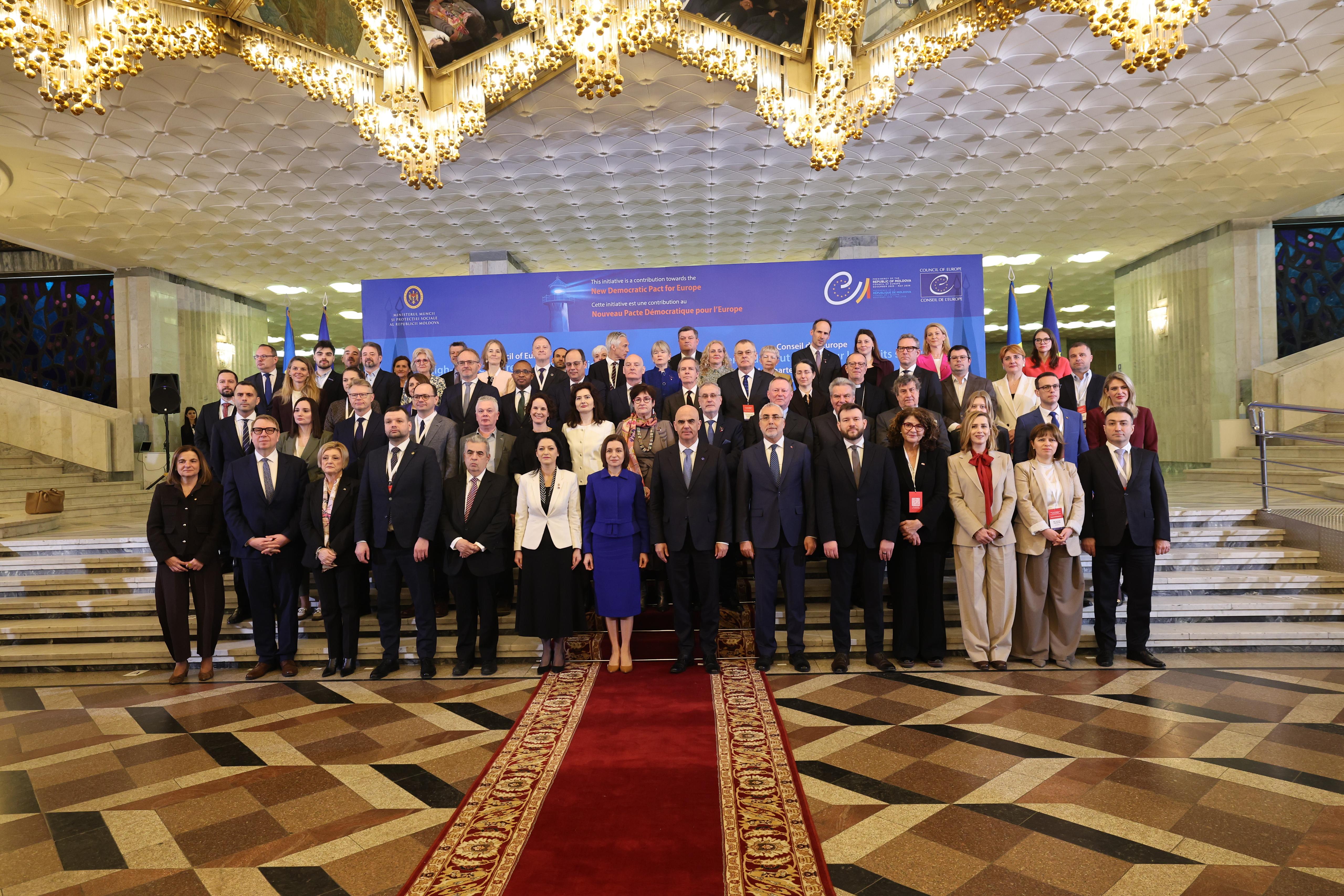 Minister Işıkhan attended Council of Europe High Level Conference on Social Rights
