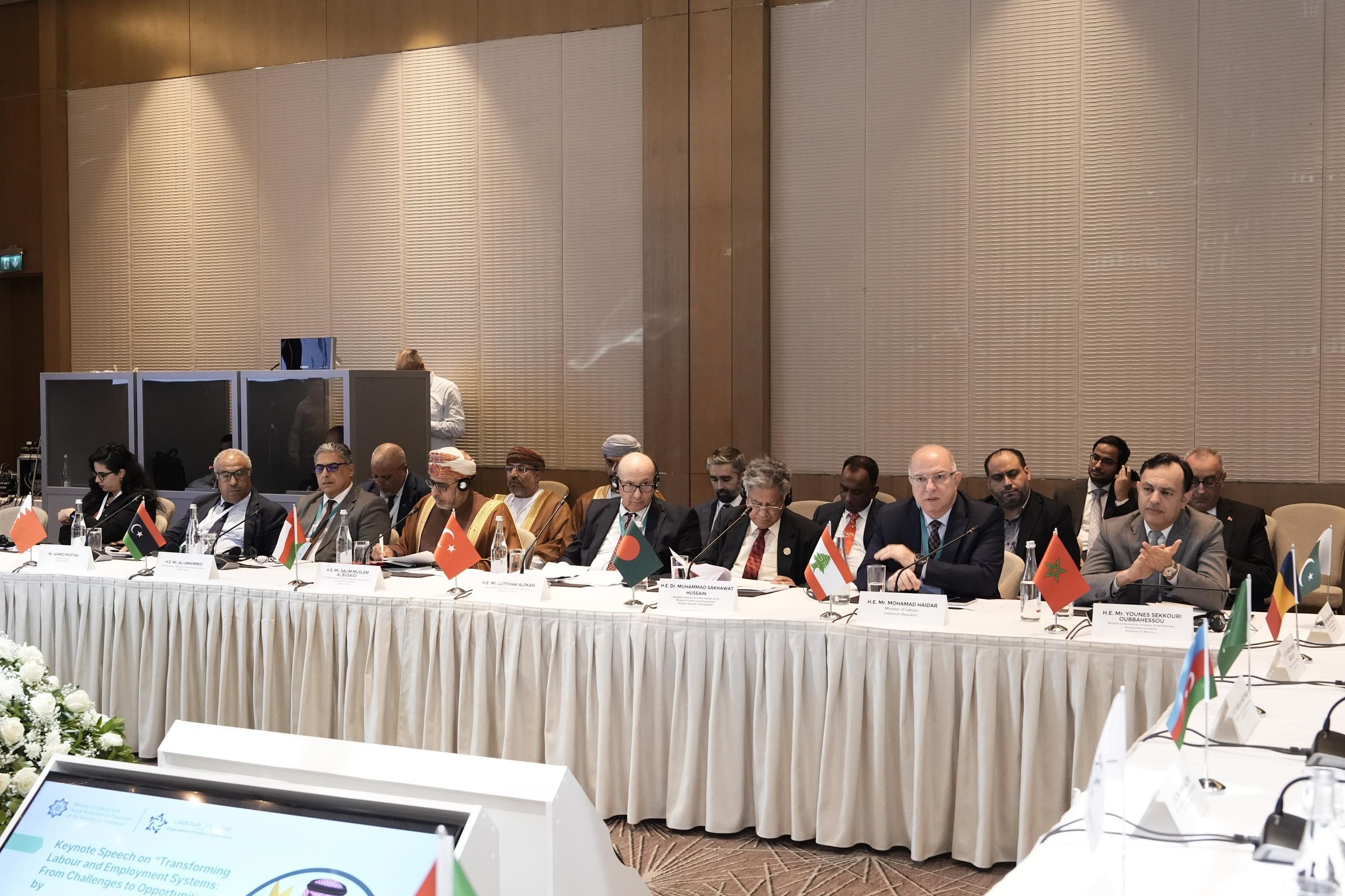The Executive Board Meeting of the Islamic Cooperation Organization (OIC) Working Center, held in Baku, the capital of Azerbaijan, took place on September 23-24, 2025, attended by our Ministry delegation headed by Deputy Minister Prof. Dr. Lutfihak ALPKAN.