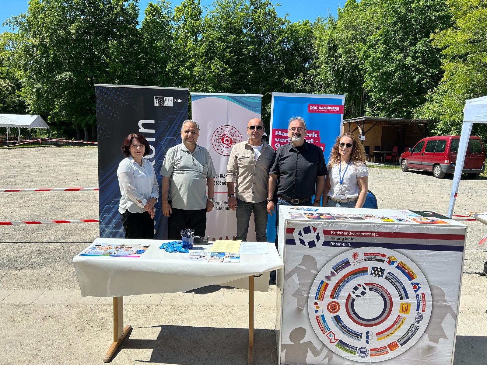 As part of the vocational training initiative carried out by the Labour and Social Security Attaché Office of the Consulate General of Türkiye in Cologne, efforts continue without interruption.